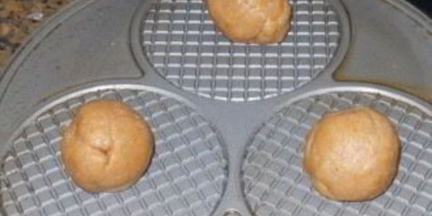 голландские вафли с карамелью