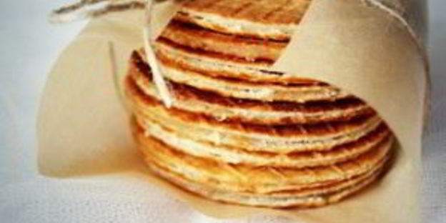 голландские вафли с карамелью