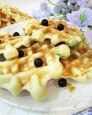 Йогуртовые вафли