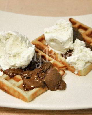 Немецкие дрожжевые вафли