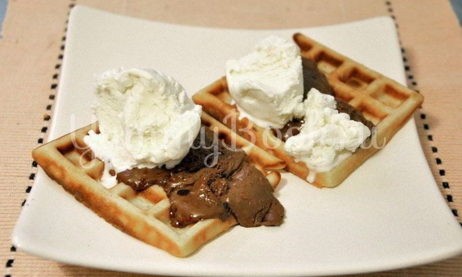 Рецепт немецких дрожжевых вафель