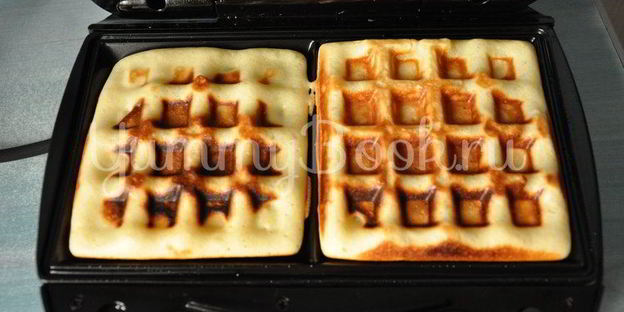 немецкие дрожжевые вафли