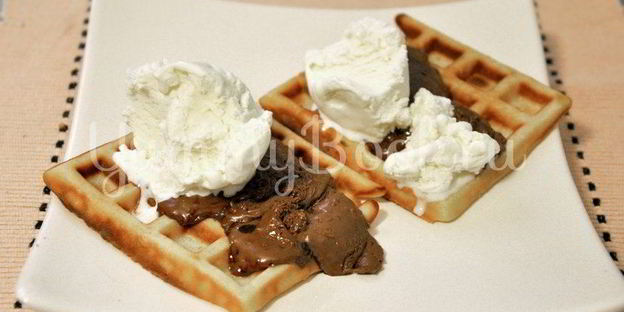 немецкие дрожжевые вафли