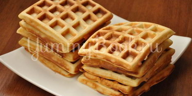 немецкие дрожжевые вафли