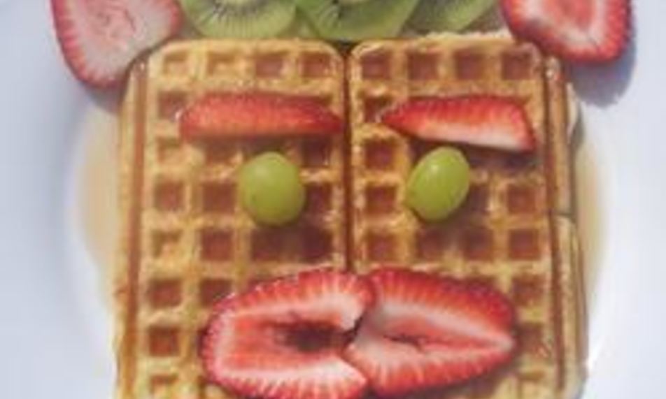 Рецепт нежных вафель на йогурте