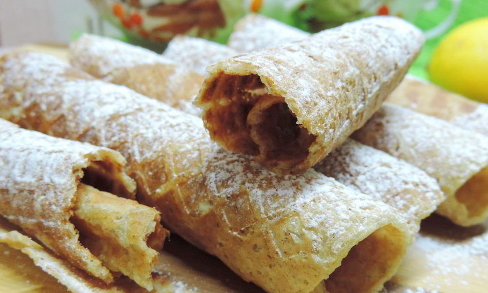 Рецепт овсяно-банановых вафли