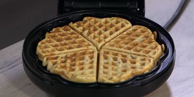 пряные ореховые вафли