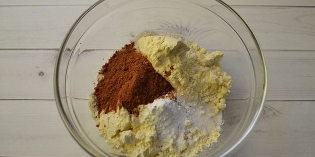 шоколадно-творожные вафли