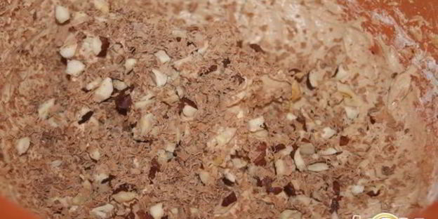 шоколадные вафли с фундуком