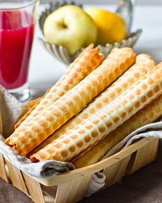 Тонкие вафли