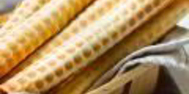 тонкие вафли