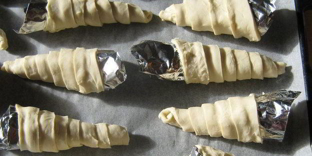 трубочки со сгущенкой