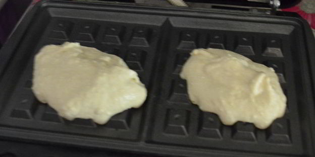 творожные вафли с гречневой мукой