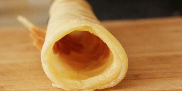 вафельные трубочки с вареным сгущенным молоком