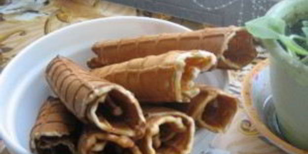 вафли на кефире