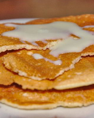 Вафли на сковороде