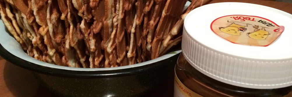 Вафли на сметане