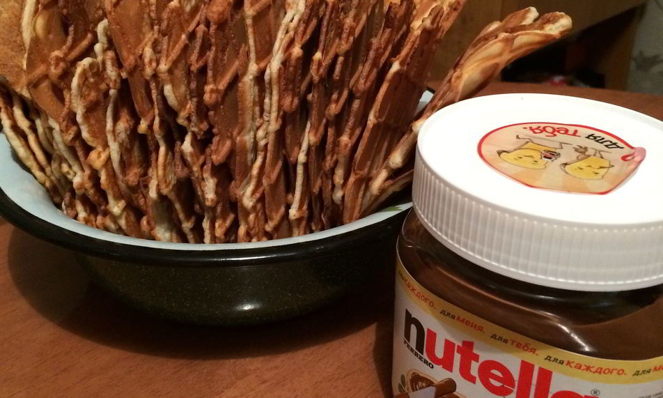 Рецепт вафель на сметане