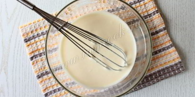 вафли с апельсиновым кремом