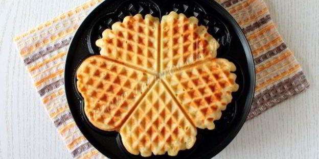 вафли с апельсиновым кремом