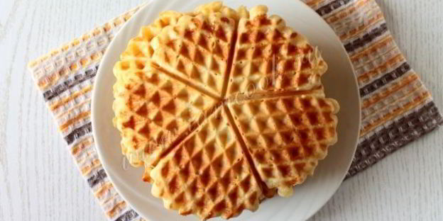 вафли с апельсиновым кремом