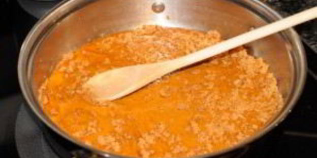 вафли с карамелью