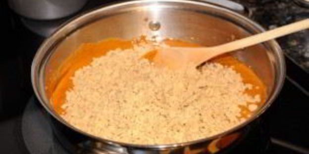 вафли с карамелью