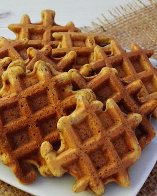 Вафли с шоколадом