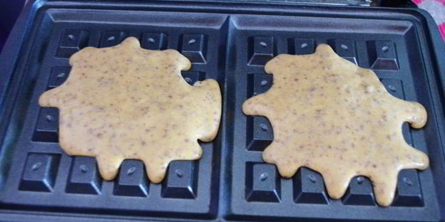 вафли с шоколадом