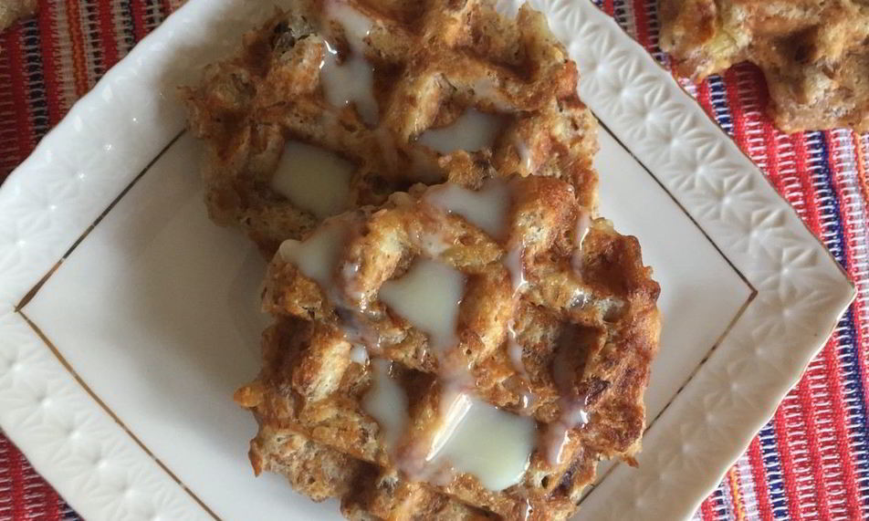 Рецепт венских вафель с мюсли