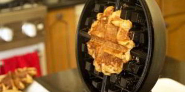 венские вафли в вафельнице