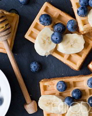 Венские вафли в электровафельнице