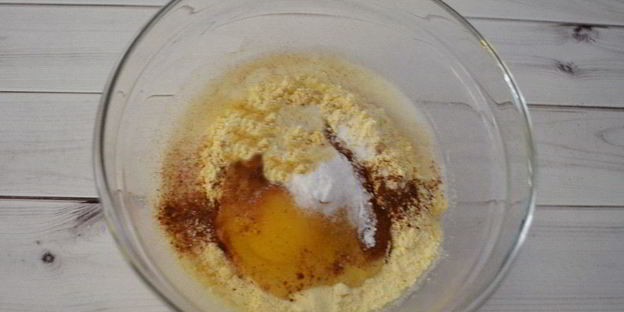 яблочные вафли