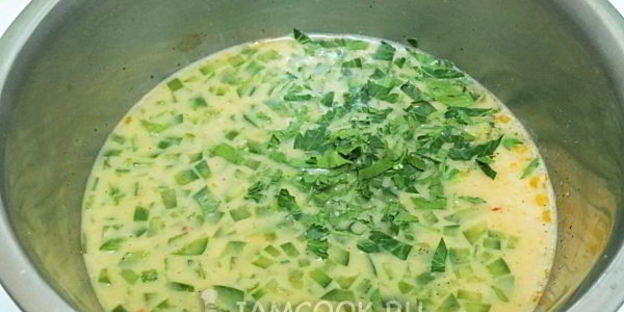 закусочные сырные вафли с болгарским перцем и зеленью