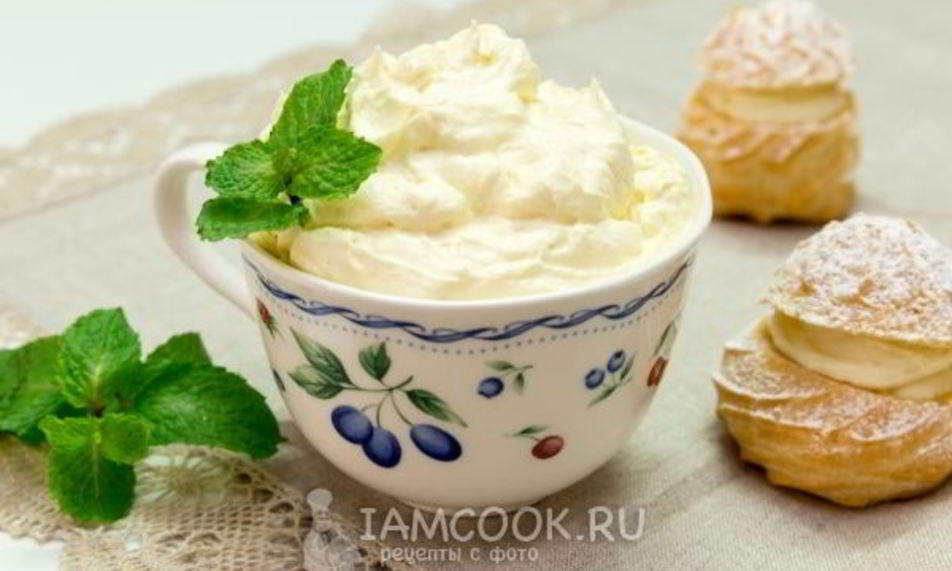 Рецепт крема для эклеров на пудинге