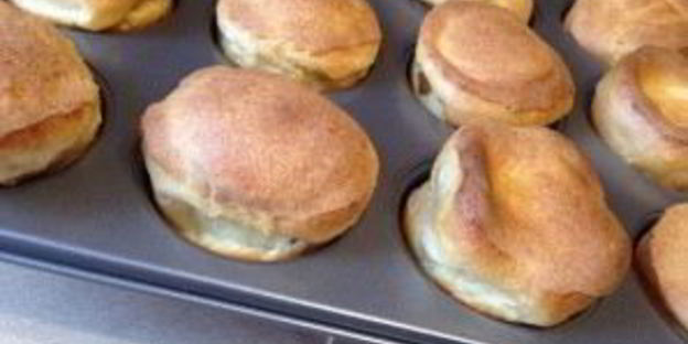 ленивые эклеры с творожной начинкой