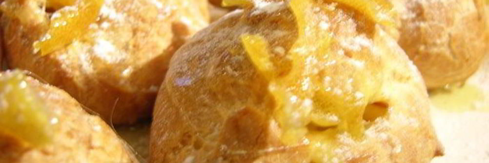 Лимонные эклеры