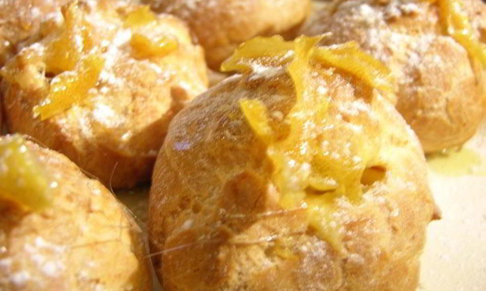 Рецепт лимонных эклеров
