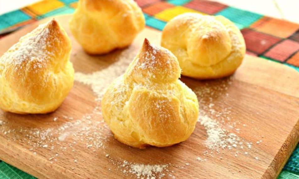 Рецепт профитролей без начинки