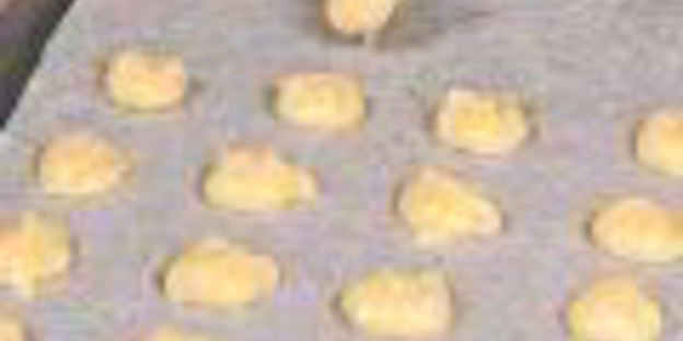 профитроли с картофельным салатом