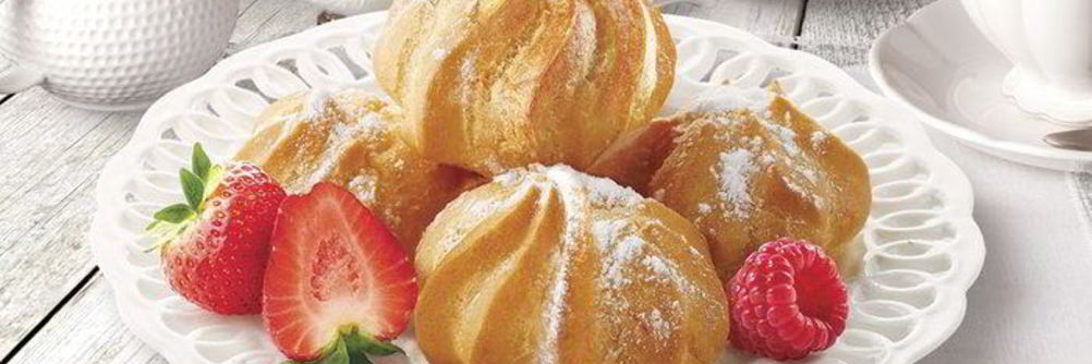 Профитроли с нежным кремом