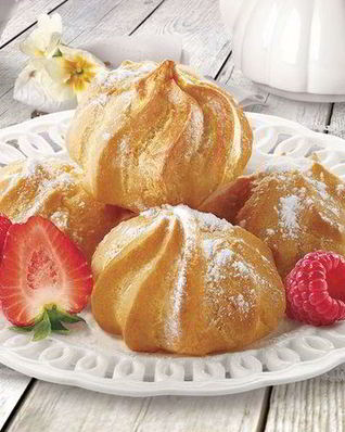 Профитроли с нежным кремом