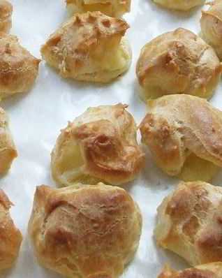 Профитроли с сыром