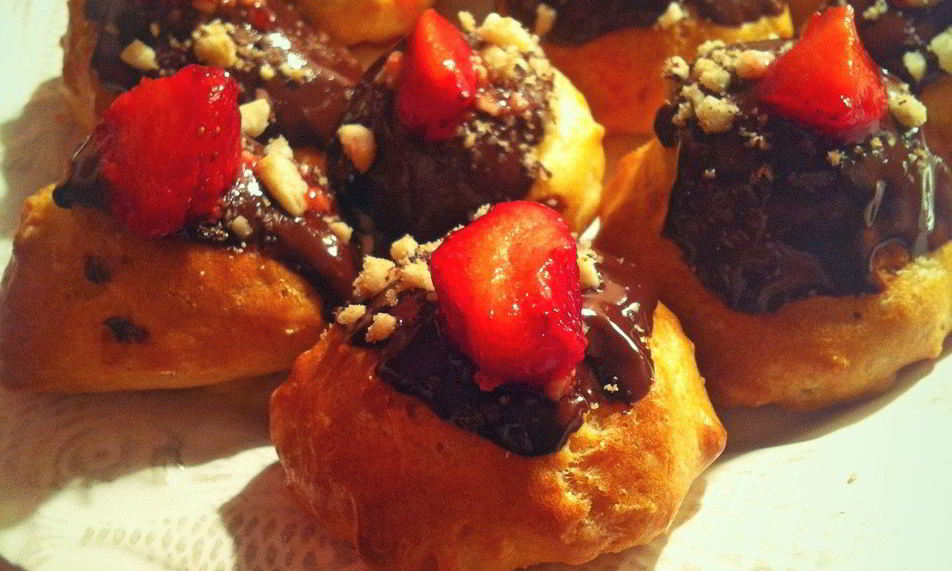 Рецепт профитролей с заварного кремома