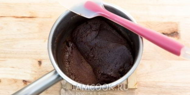 шоколадные профитроли с кремом