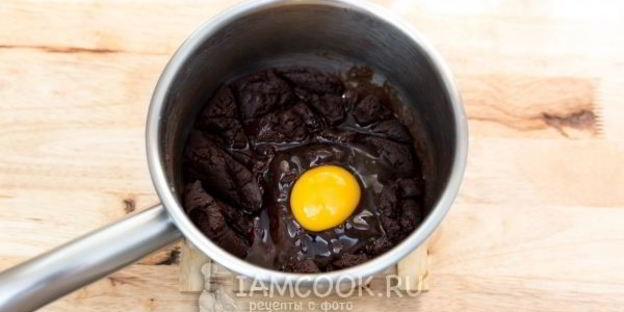 шоколадные профитроли с кремом