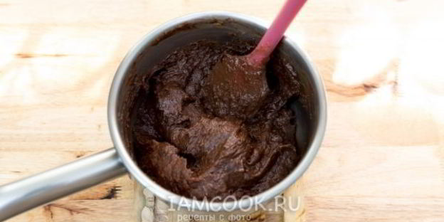 шоколадные профитроли с кремом