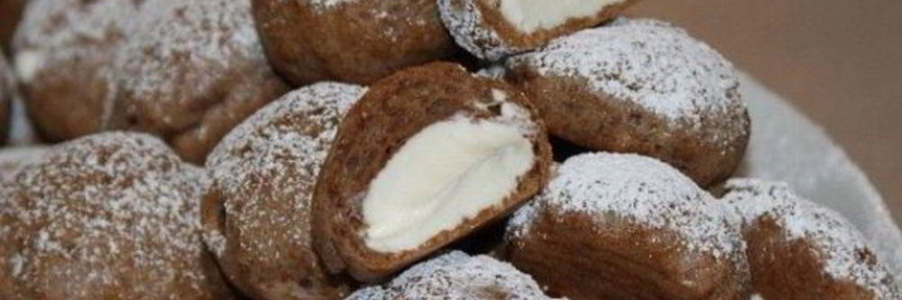 Шоколадные профитроли