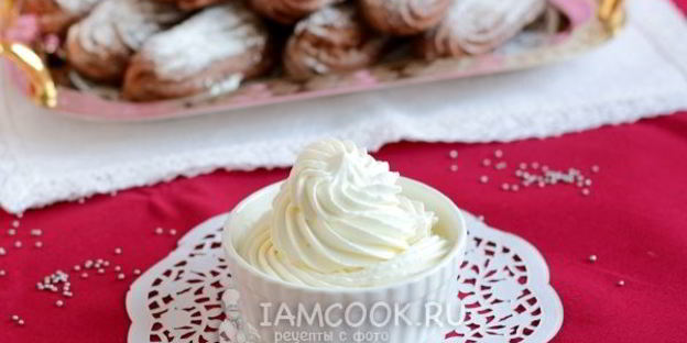 сливочный крем для эклеров