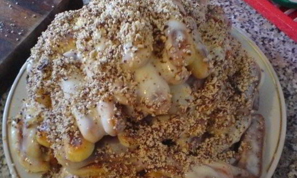 Рецепт торта иза эклерова со сметанныма кремома